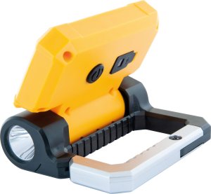 Latarka Schwaiger Schwaiger LED Arbeitsleuchte mit Taschenlampe 300Lm sch./gel 15