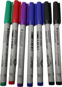 Staedtler STAEDTLER Universalstift Lumocolor F non-perm 10St,Faltschac 2