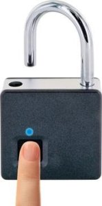 Schwaiger Schwaiger Fingerprint Schloss m. Stahlbügel + Notfallschlüss 4
