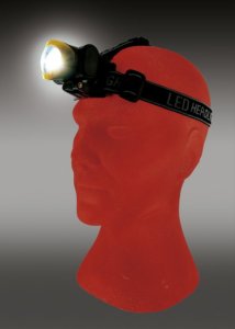 Latarka Schwaiger Schwaiger LED Stirnlampe 120 Lumen schwarz/gelb 11