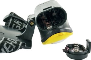 Latarka Schwaiger Schwaiger LED Stirnlampe 120 Lumen schwarz/gelb 6