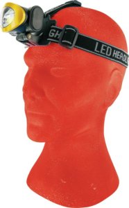 Latarka Schwaiger Schwaiger LED Stirnlampe 120 Lumen schwarz/gelb 7