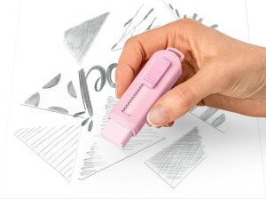Staedtler STAEDTLER Radierer mit Schiebehülle Pastell 3