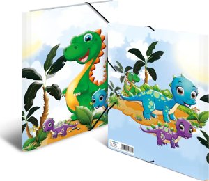 Herma HERMA Sammelmappe A4 Dinos Pappe 5
