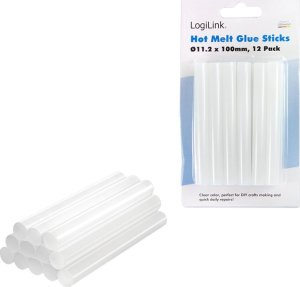Pistolet do kleju LogiLink LogiLink Heißklebestifte Durchmesser 11,2mm x 100mm,12 Stück 4