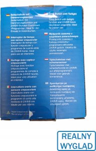 LogiLink Logilink Zeitschaltuhr, mechanisch mit Dämmerungssensor,weiß 2