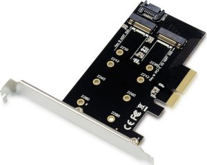 Conceptronic CONCEPTRONIC PCI Express Card 4-Port M-Key M.2 -> PCIe-NVMe 1