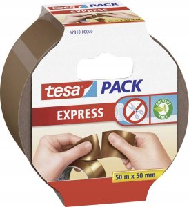 Tesa tesapack Express 50m 50mm braun -Packband- 1