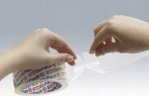 Tesa tesapack Express 50m 50mm brązowy -taśma pakowa- 2