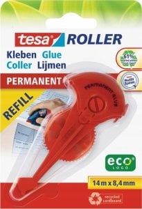 Tesa tesa Nachfüllkassette Kleberoller 14m 8,4mm permanent 1