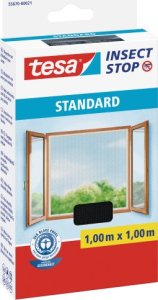 Tesa tesa Fliegengitter Standard Klettband 1x1m anthrazit 2