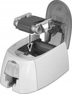 Durable DURABLE Kartendrucker Duracard ID300 + 100 Karten 1Farbband 12