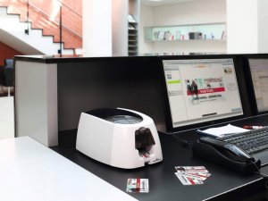 Durable DURABLE Kartendrucker Duracard ID300 + 100 Karten 1Farbband 25