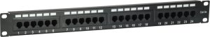 Equip Equip Patchpanel 24x RJ45 Cat5e 19" UTP 1HE      schwarz 1