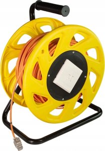 LogiLink LogiLink 500 MHz Netzwerkkabel auf Trommel,Cat6A 60M,orange 1