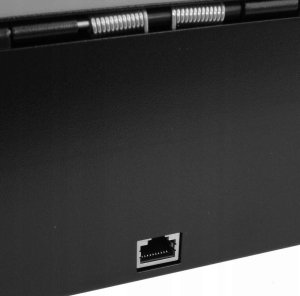 Virtuos Virtuos pokladní zásuvka FT-460C1; Flip top, bez víka, 9-24V, černá - s kabelem 4