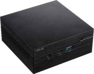 Komputer Asus PC PN41-BC034ZVS1 Cel N5100 4GB 128GB G3 SSD+1slot 2.5" 2.5G LAN Wifi HDMI 2.0 miniDP USB-C VGA Win11 PRO FANLESS 3
