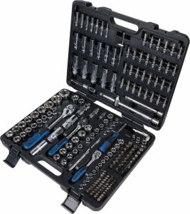 Zestaw narzędzi KS Tools KS Tools 1/4 + 3/8 + 1/2 CHROMEplus Socket Set   195 pcs 1