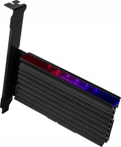 SilverStone SilverStone SST-ECM24-ARGB - PCI-E Gen4 Erweiterungskarte zu M.2 (NGFF) - mit Kühler, ARGB 2