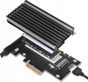 SilverStone SilverStone SST-ECM24-ARGB - PCI-E Gen4 Erweiterungskarte zu M.2 (NGFF) - mit Kühler, ARGB 3