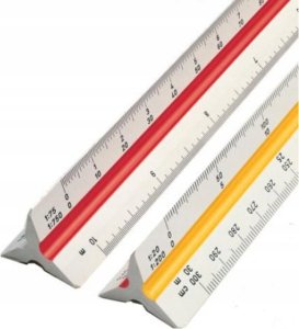 Rotring ROTRING Reduktionsmaßstab Dreikant 30cm / Architekt S0220481 4