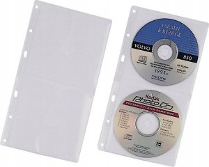 Durable DURABLE CD-Hüllen für 2 CDs/DVDs transparent 5 Stck 1