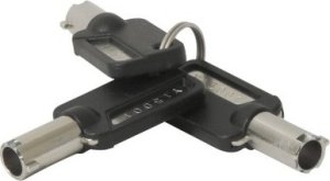 Linka zabezpieczająca Mobilis Mobilis Noble Wedge Slot Lock Rotating - Slim White 4