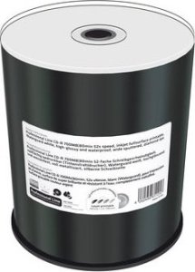 MediaRange MediaRange CD-R 700MB 100pcs Waterguard weiß wasserfest 3