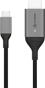 Alogic Alogic USB C Adapterkabel Typ C -HDMI  M/M 4k 60 Hz  1m,  gr 2