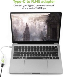 Techly Techly USB 3.1 Typ C RJ45 10/100/1000 Adapter, weiß 6