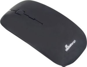 Mysz MediaRange MediaRange Maus Wireless 3 Tasten, geräuscharm schwarz glänz 4