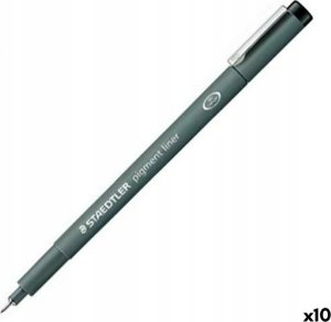 Staedtler STAEDTLER pigment liner 0,8mm schwarz 10 Stück 1