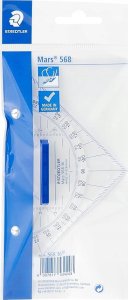 Staedtler Linijka kątowa 16cm P.styrol z uchwytem tr 3