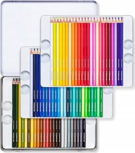 Staedtler "Design Journey" Metalowe etui z 72 kredkami 2