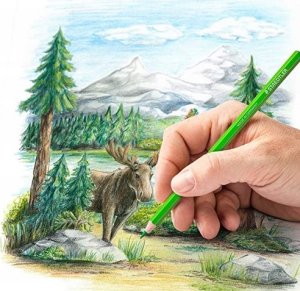 Staedtler "Design Journey" Metalowe etui z 72 kredkami 5