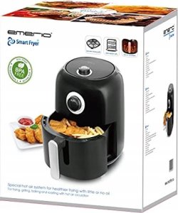 Frytkownica beztłuszczowa Emerio Smart Fryer 3L czarny Cool touch 3