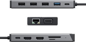 Stacja/replikator Alogic DV3 USB-C (DUCDDV3) 2
