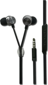 Słuchawki 2GO 2GO In-Ear Stereo-Headset "Luxury" Zipper-Style  anthrazit 1