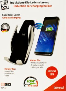 2GO 2GO Automatischer Handyhalter m. Wireless Charging Funktion 3