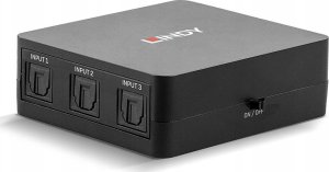 Adapter AV Lindy LINDY 3 Port Optical Audio Switch 2