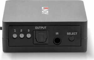 Adapter AV Lindy LINDY 3 Port Optical Audio Switch 3