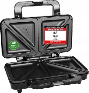 Opiekacz Emerio Emerio Sandwichtoaster 2-Scheiben-Toaster Sandwich-Platten 9