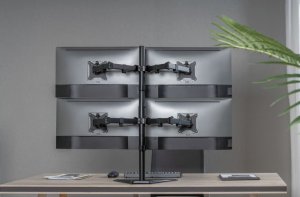 Biurko Equip Equip Tischfuß       17"-32"/ 4TFT je 9kg 360°            sw 8