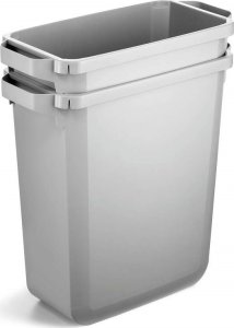 Durable DURABLE Abfallbehälter Durabin ECO 60 Liter rechteckig grau 3