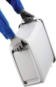 Durable DURABLE Abfallbehälter Durabin ECO 60 Liter rechteckig grau 7