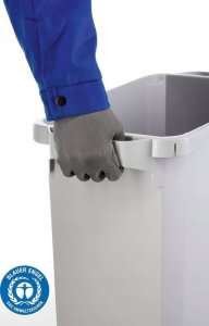 Durable DURABLE Abfallbehälter Durabin ECO 60 Liter rechteckig grau 10