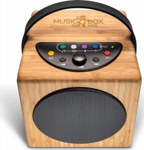 Głośnik Wavemaster KidzAudio Music Box drewno retail 2