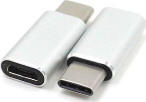 Adapter USB PremiumCord PREMIUMCORD Adaptér USB 3.1 C/male - USB 2.0 Micro-B/female, stříbrný 1