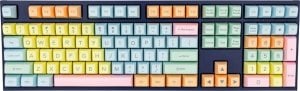 Ducky Ducky Cotton Candy PBT Double-Shot Keycap Set, US Layout 1