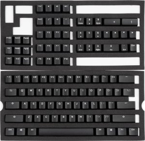 Ducky Ducky Phantom Black PBT Double-Shot Keycap Set, US Layout - 108 keys 2